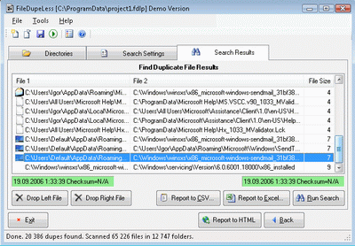 Windows 7 FileDupeLess 1.00.00 full