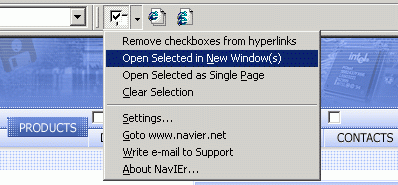 Navier - Open multiple links at once